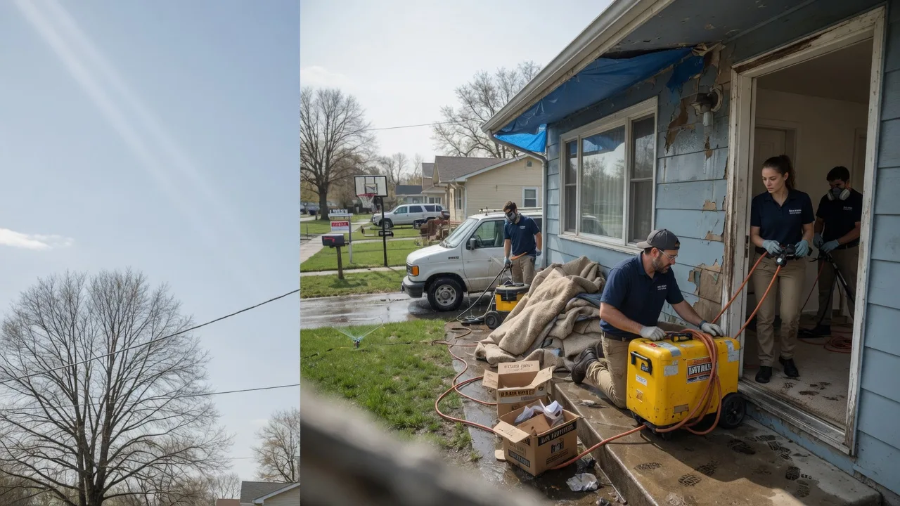 Basement Flood Cleanup in Withee, WI near me